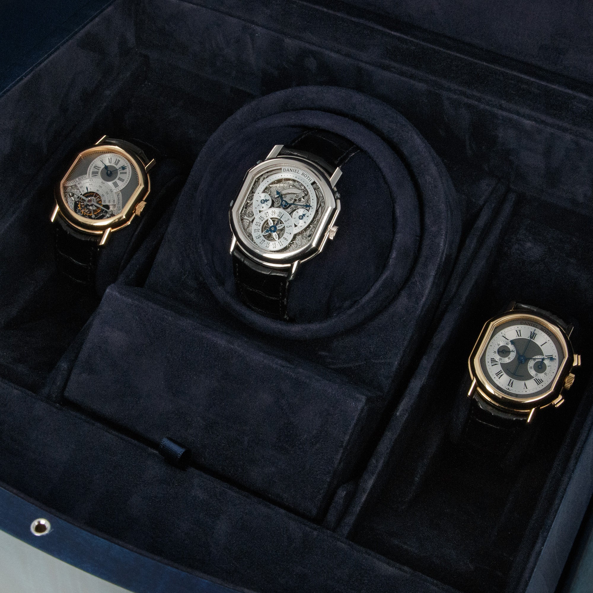 Daniel Roth - Daniel Roth Tourbillon, Retrograde Skeleton, Chronograph, Three Watch Set - The Keystone Watches