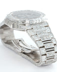 Patek Philippe - Patek Philippe White Gold Nautilus Baguette Diamond Watch Ref. 5990, Special Edition - The Keystone Watches