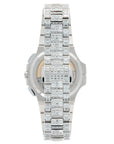 Patek Philippe - Patek Philippe White Gold Nautilus Baguette Diamond Watch Ref. 5990, Special Edition - The Keystone Watches