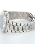 Patek Philippe - Patek Philippe White Gold Nautilus Baguette Diamond Watch Ref. 5990, Special Edition - The Keystone Watches