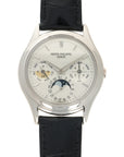 Patek Philippe - Patek Philippe White Gold Perpetual Calendar Watch Ref. 3940 - The Keystone Watches