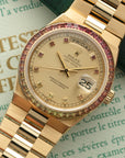 Rolex - Rolex Yellow Gold Oysterquartz Rainbow Watch Ref. 19158 with Original Box and Papers - The Keystone Watches