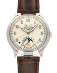 Patek Philippe - Patek Philippe White Gold Perpetual Calendar Watch Ref. 5320 retailed by Tiffany & Co. - The Keystone Watches