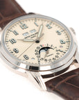 Patek Philippe - Patek Philippe White Gold Perpetual Calendar Watch Ref. 5320 retailed by Tiffany & Co. - The Keystone Watches