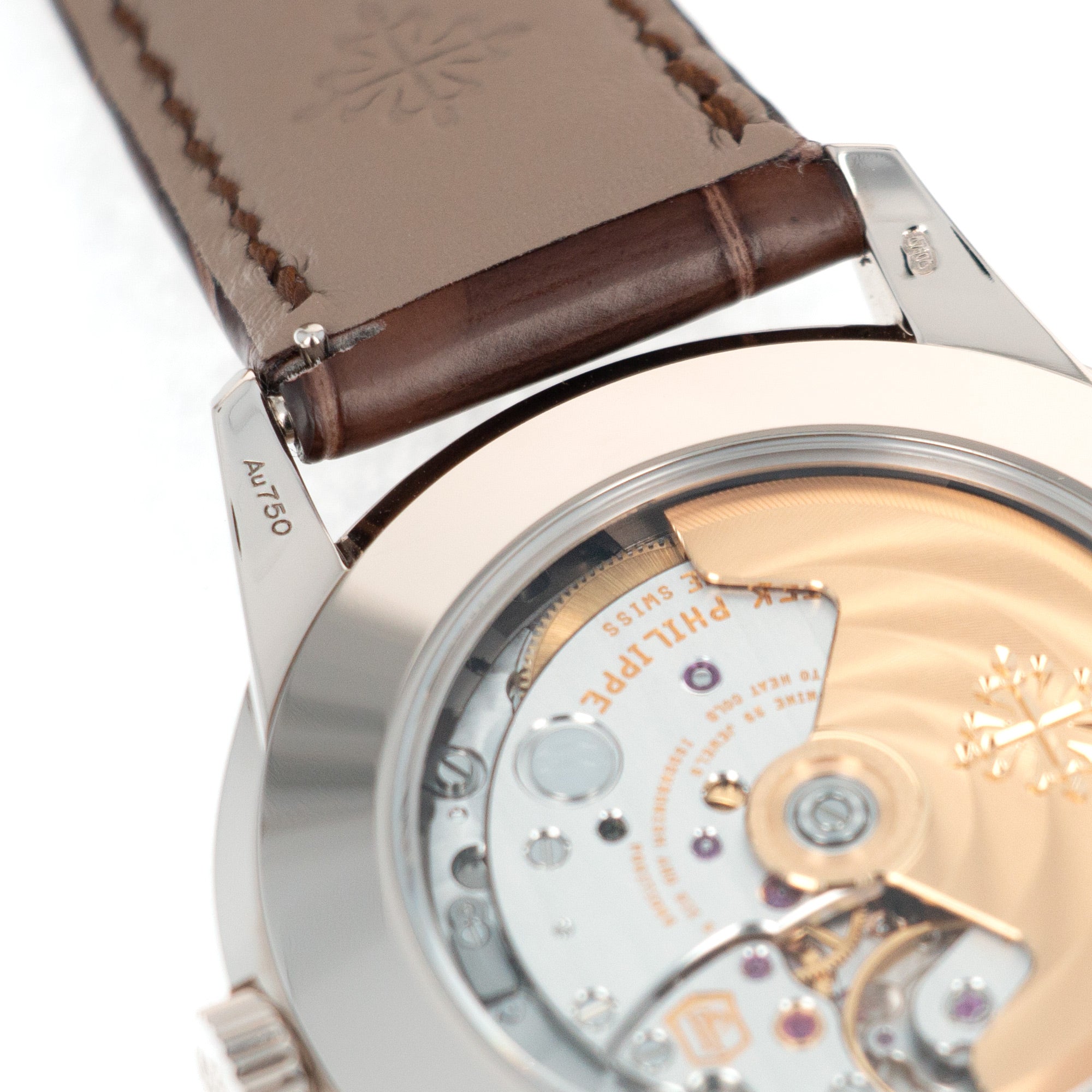 Patek Philippe - Patek Philippe White Gold Perpetual Calendar Watch Ref. 5320 retailed by Tiffany & Co. - The Keystone Watches