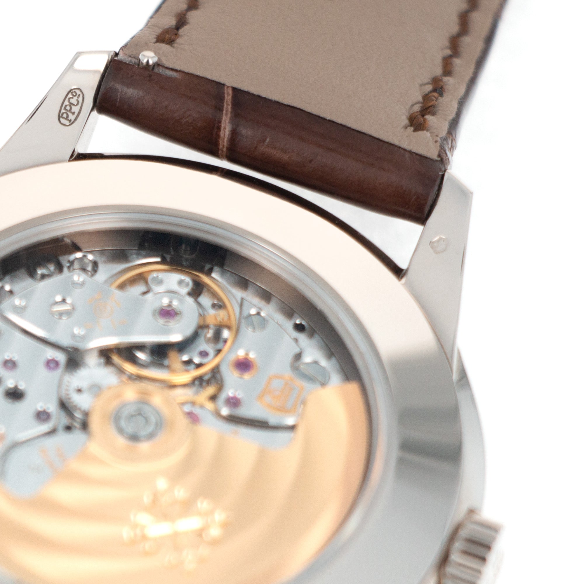 Patek Philippe - Patek Philippe White Gold Perpetual Calendar Watch Ref. 5320 retailed by Tiffany & Co. - The Keystone Watches
