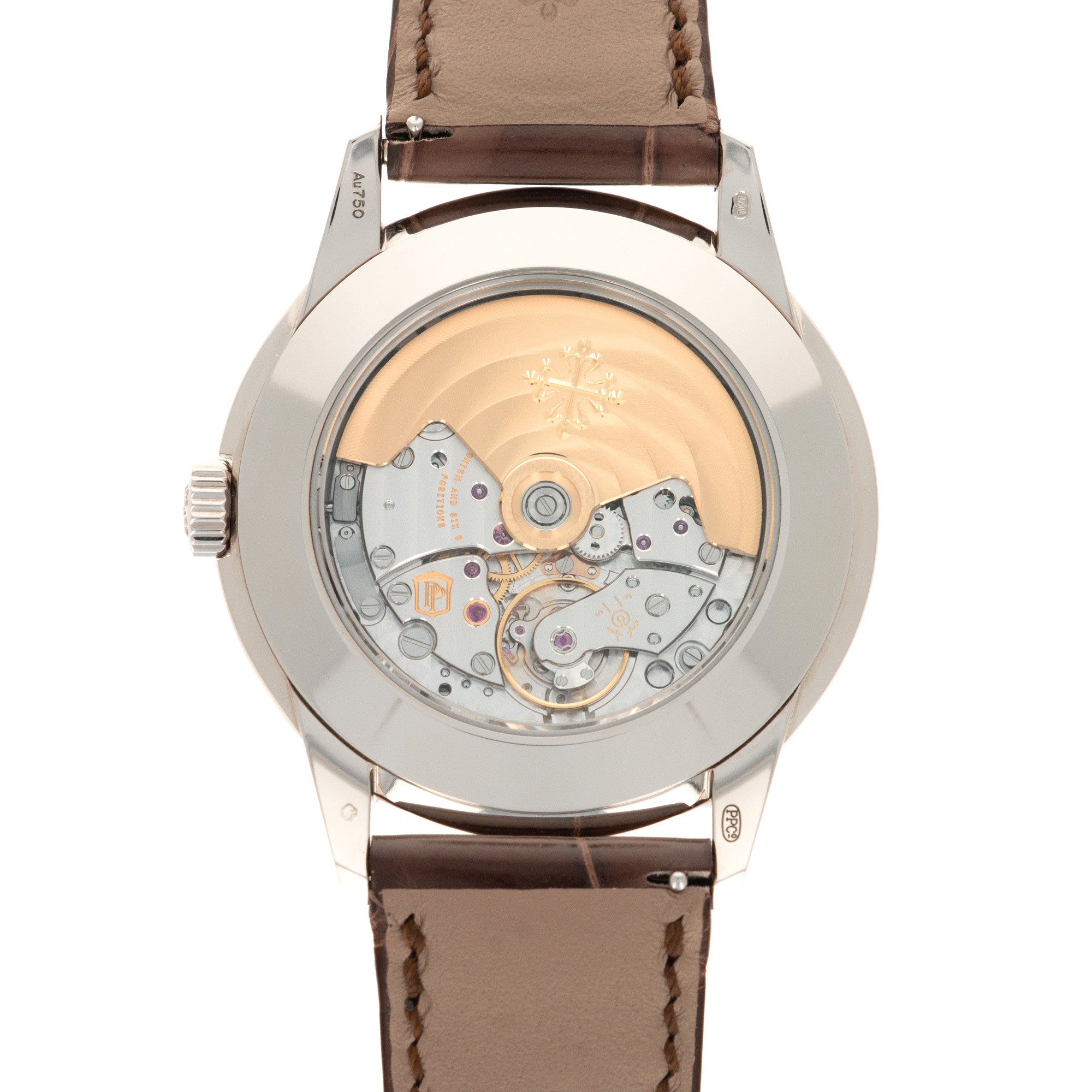 Patek Philippe - Patek Philippe White Gold Perpetual Calendar Watch Ref. 5320 retailed by Tiffany & Co. - The Keystone Watches