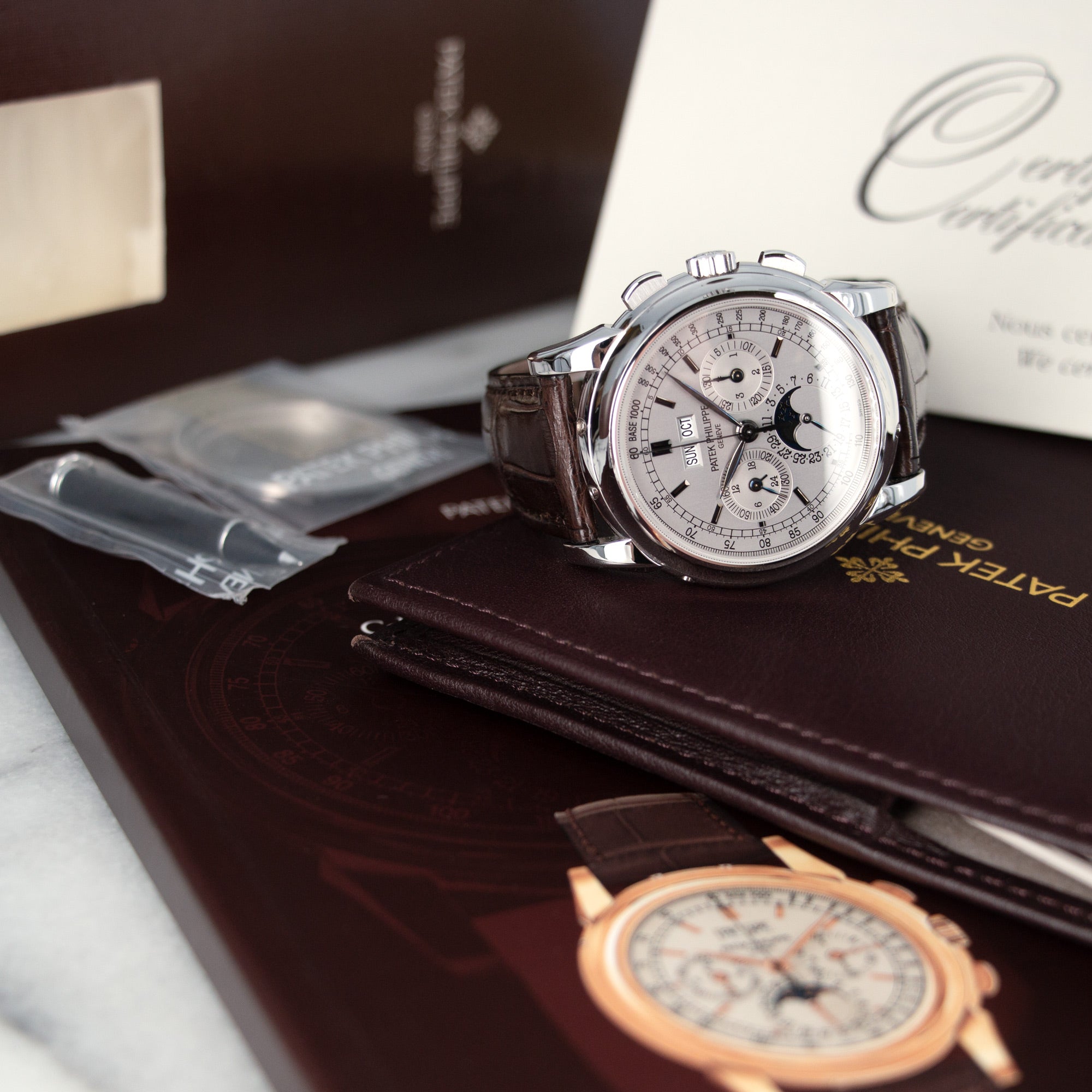 Patek Philippe - Patek Philippe White Gold Perpetual Calendar Chronograph Ref. 5970 - The Keystone Watches