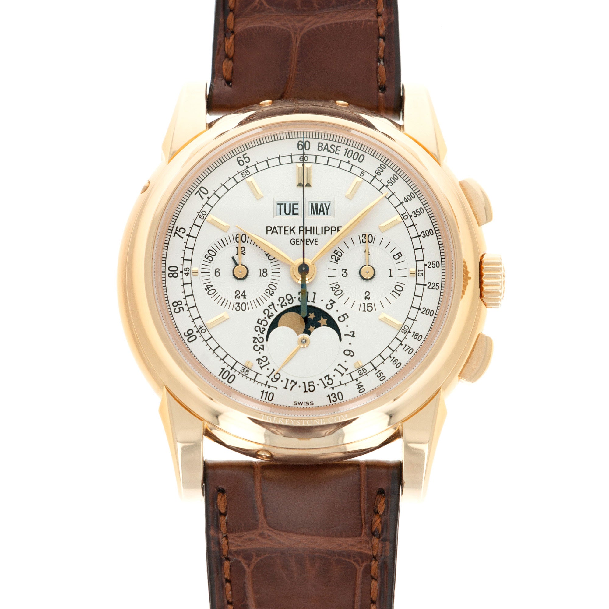 Patek Philippe - Patek Philippe Yellow Gold Perpetual Calendar Chronograph Watch Ref. 5970 - The Keystone Watches