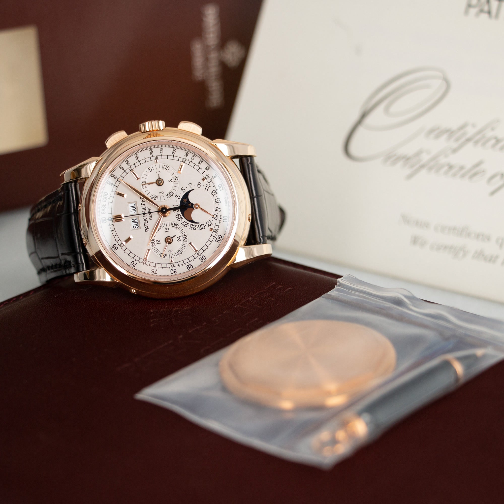 Patek Philippe - Patek Philippe Rose Gold Perpetual Calendar Chronograph Watch Ref. 5970 - The Keystone Watches