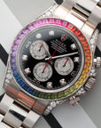 Rolex - Rolex White Gold Cosmograph Rainbow Daytona Watch Ref. 116599 - The Keystone Watches
