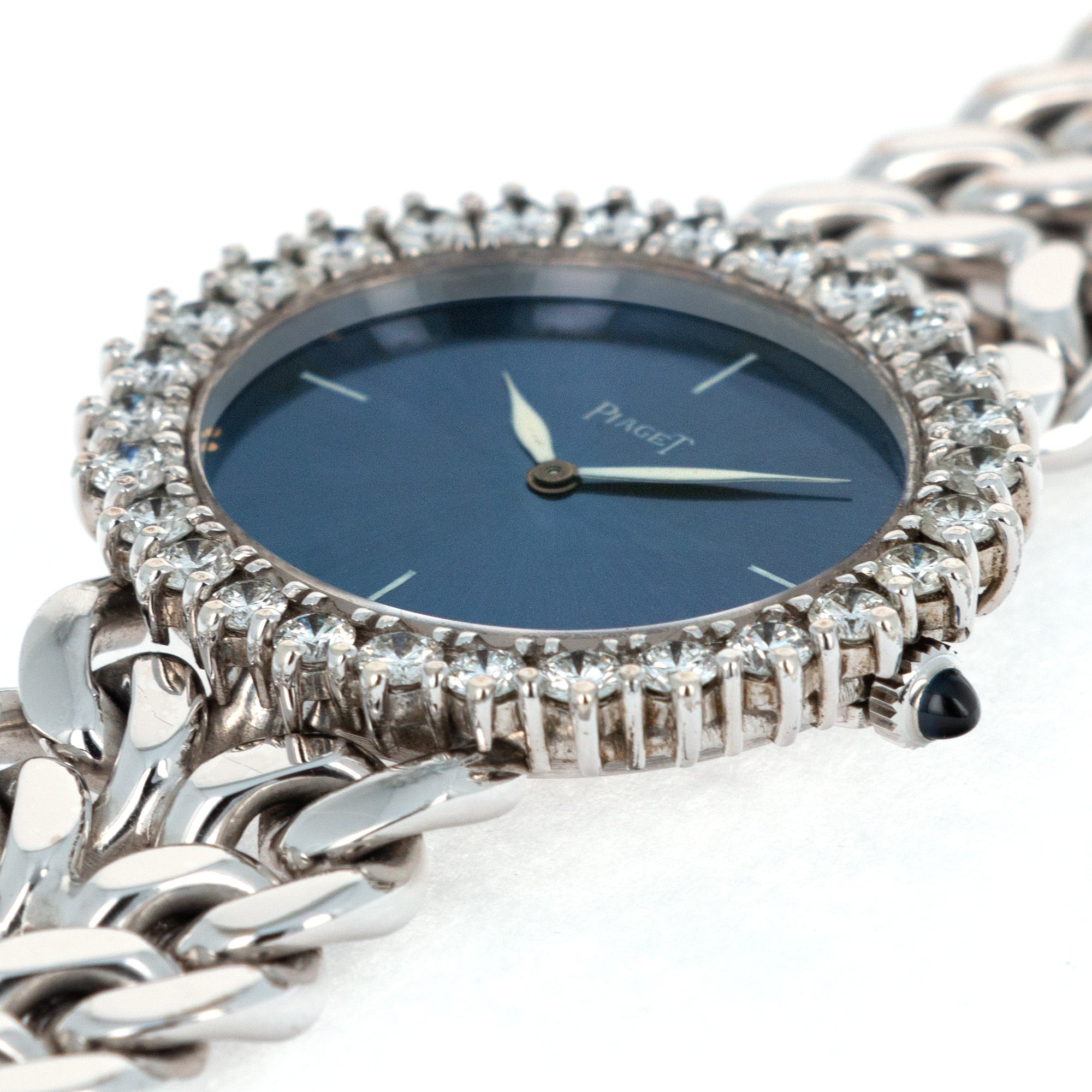 Piaget - Piaget White Gold Diamond Watch, 1970s - The Keystone Watches