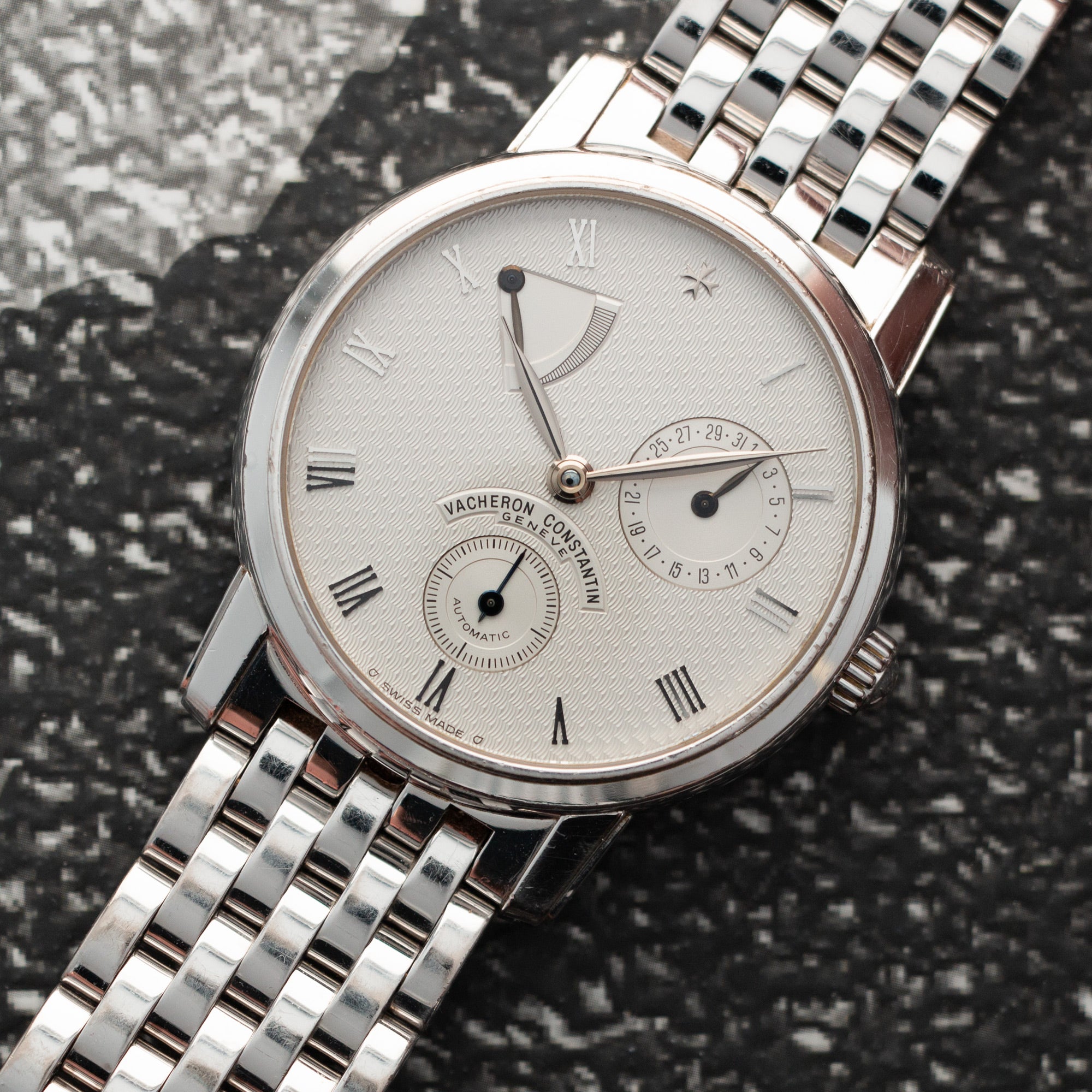 Vacheron Constantin - Vacheron Constantin White Gold Automatic Power Reserve Watch Ref. 47201 - The Keystone Watches