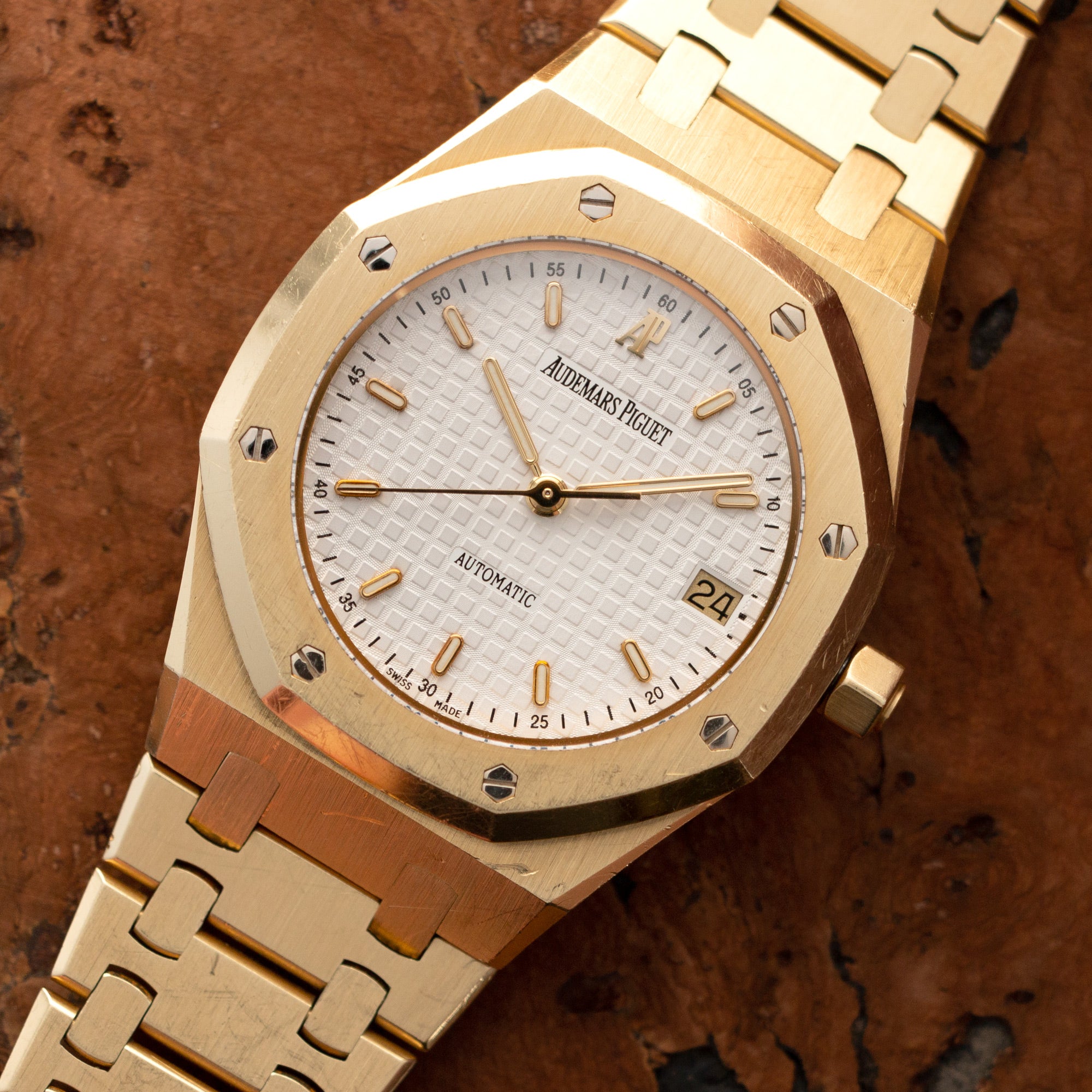 Audemars Piguet - Audemars Piguet Yellow Gold Royal Oak Automatic Watch Ref. 14790 - The Keystone Watches