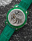 Audemars Piguet - Audemars Piguet Skeletonized Emerald Diamond Watch, Piece Unique - The Keystone Watches