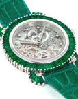 Audemars Piguet - Audemars Piguet Skeletonized Emerald Diamond Watch, Piece Unique - The Keystone Watches