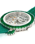 Audemars Piguet - Audemars Piguet Skeletonized Emerald Diamond Watch, Piece Unique - The Keystone Watches