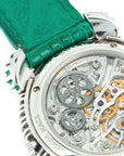 Audemars Piguet - Audemars Piguet Skeletonized Emerald Diamond Watch, Piece Unique - The Keystone Watches