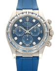 Rolex - Rolex White Gold Cosmograph Daytona Sapphire Diamond Watch Ref. 116589 - The Keystone Watches