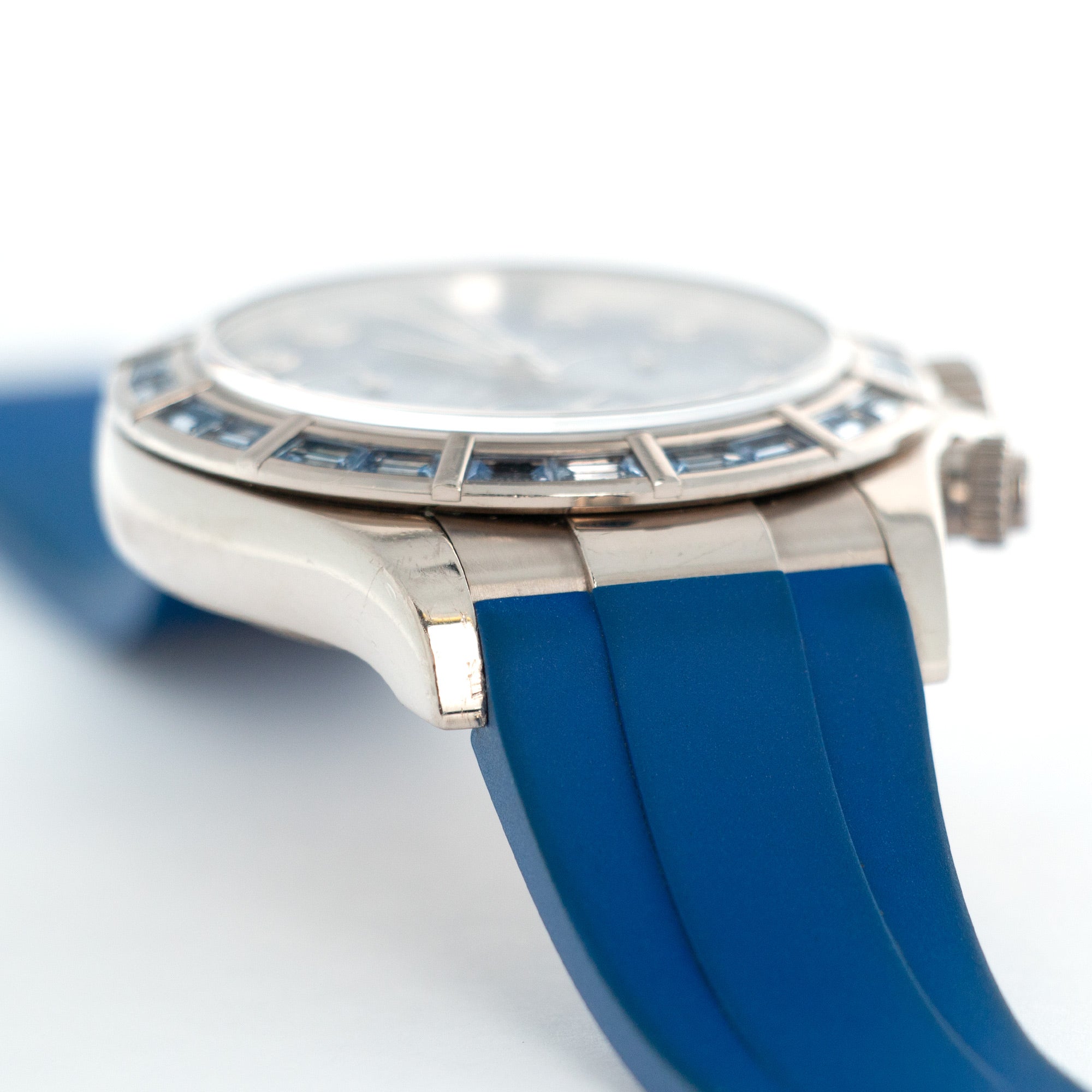 Rolex - Rolex White Gold Cosmograph Daytona Sapphire Diamond Watch Ref. 116589 - The Keystone Watches