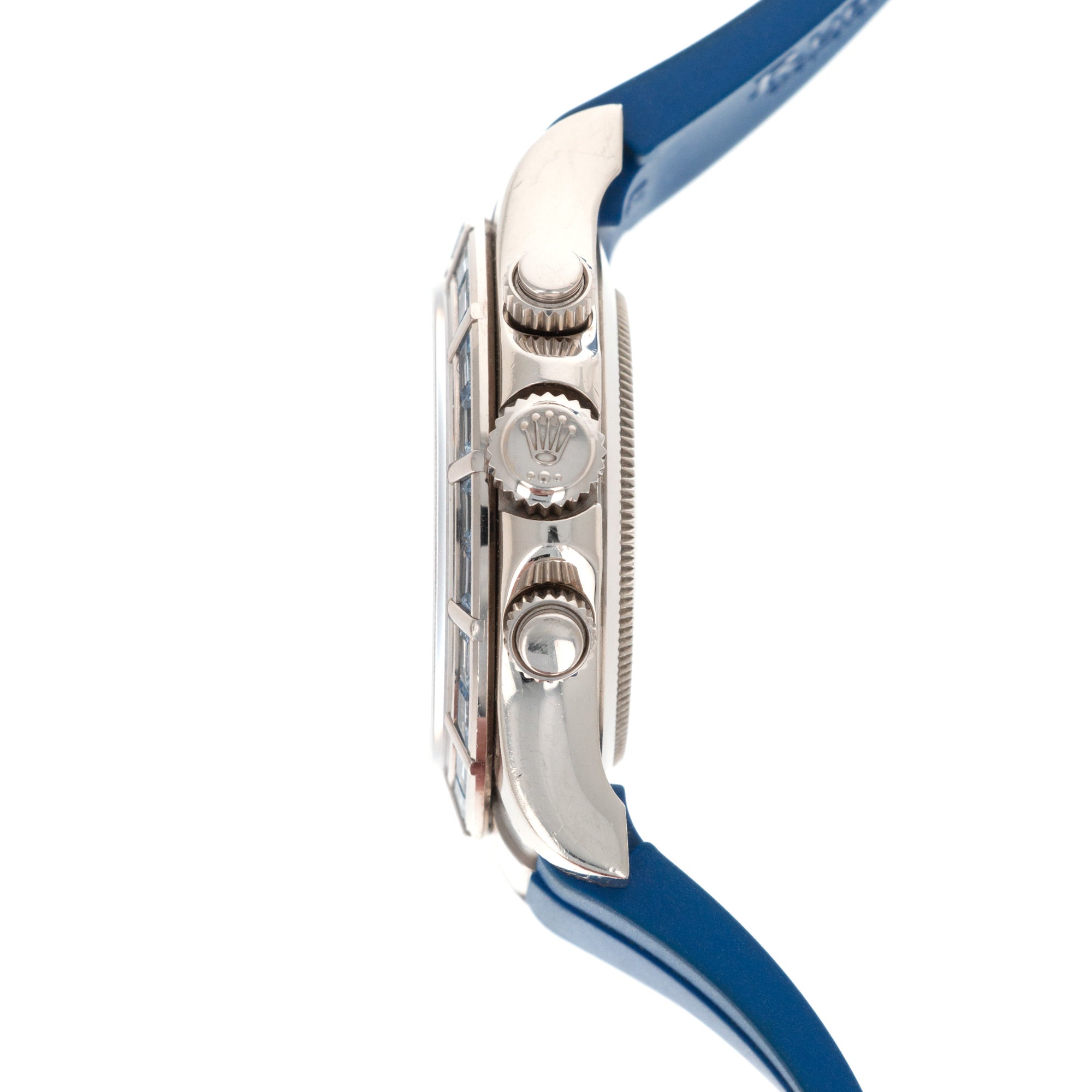 Rolex - Rolex White Gold Cosmograph Daytona Sapphire Diamond Watch Ref. 116589 - The Keystone Watches
