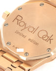 Audemars Piguet - Audemars Piguet Rose Gold Nick Faldo Royal Oak Watch Ref. 14790 - The Keystone Watches