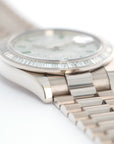 Rolex - Rolex White Gold Day-Date Baguette Diamond Watch Ref. 218399 - The Keystone Watches