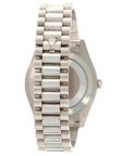 Rolex - Rolex White Gold Day-Date Baguette Diamond Watch Ref. 218399 - The Keystone Watches