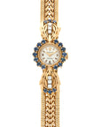 Rolex - Rolex Yellow Gold Sapphire Diamond Watch, 1960s - The Keystone Watches