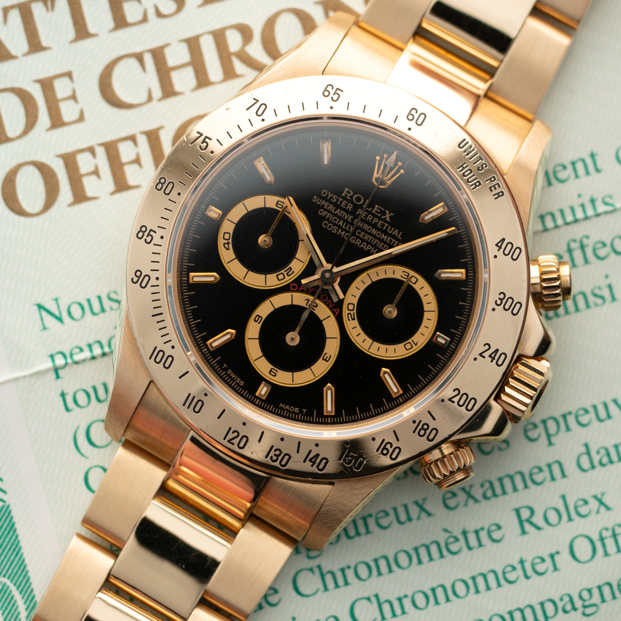 Rolex - Rolex Yellow Gold Cosmograph Daytona Watch Ref. 16528 - The Keystone Watches