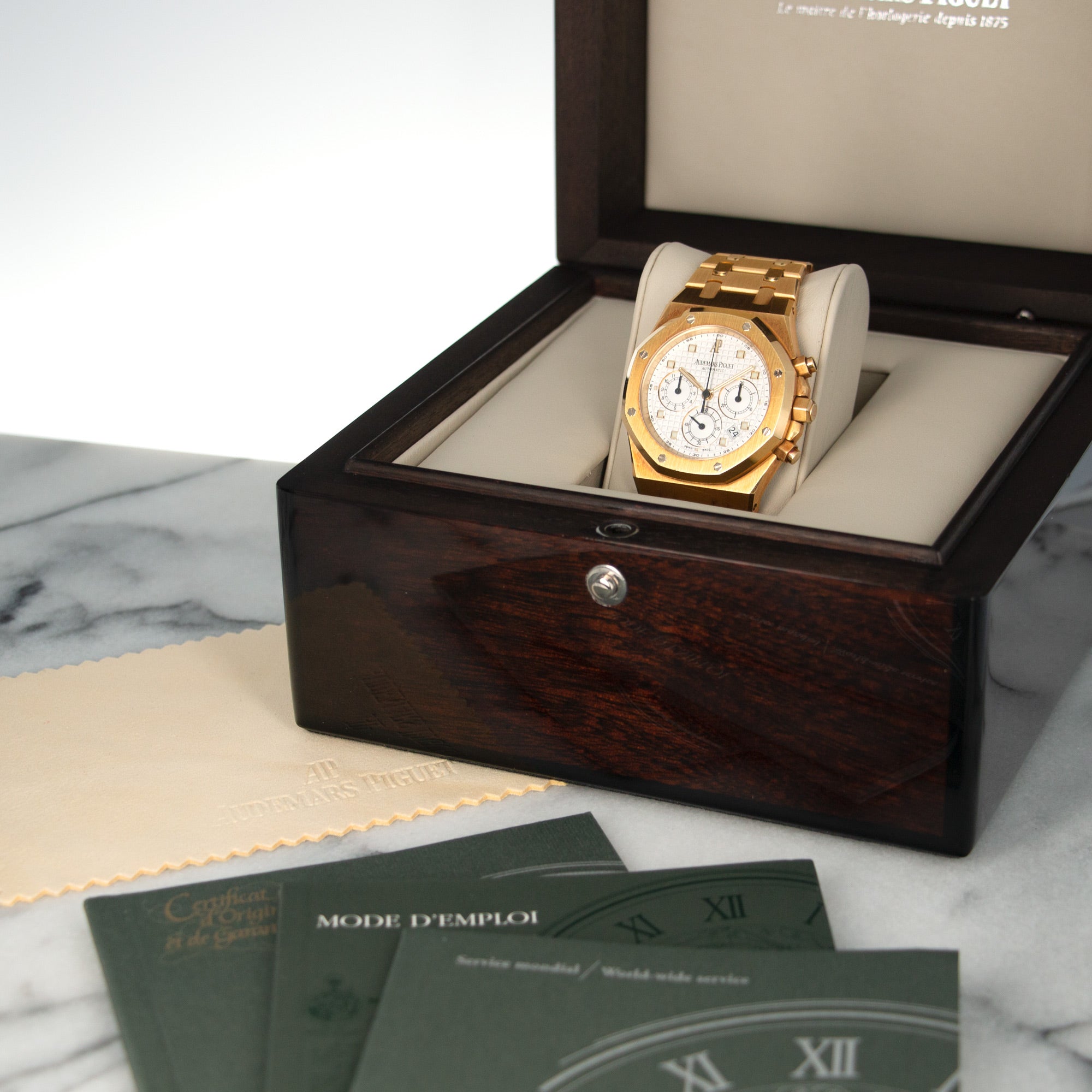 Audemars Piguet - Audemars Piguet Yellow Gold Royal Oak Chronograph Watch Ref. 25960 - The Keystone Watches