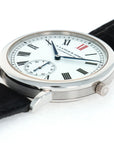 A. Lange & Sohne - A. Lange & Sohne Platinum Langematik Jubilee Anniversary Enamel Watch Ref. 302.025 - The Keystone Watches