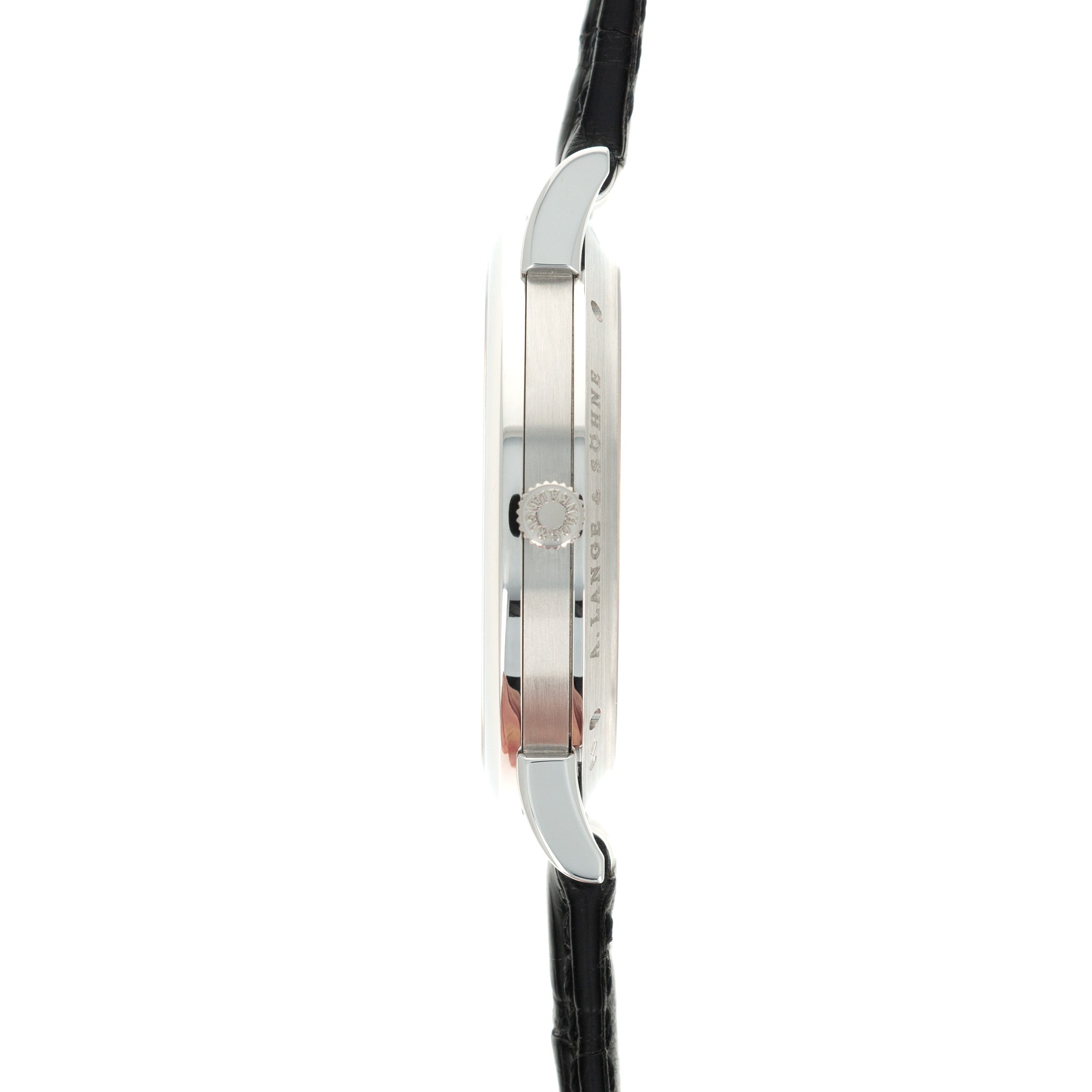 A. Lange & Sohne - A. Lange & Sohne Platinum Langematik Jubilee Anniversary Enamel Watch Ref. 302.025 - The Keystone Watches