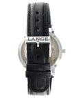 A. Lange & Sohne - A. Lange & Sohne Platinum Langematik Jubilee Anniversary Enamel Watch Ref. 302.025 - The Keystone Watches