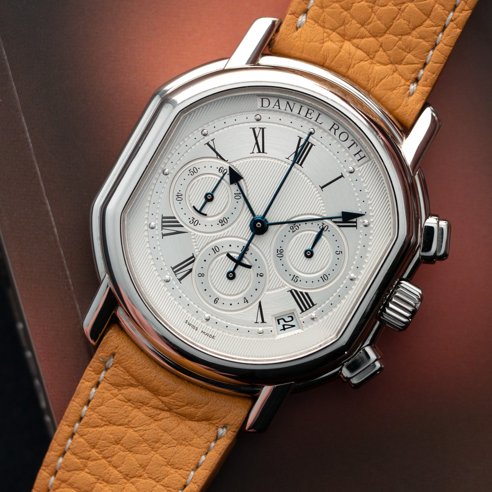 Daniel Roth - Daniel Roth Steel Automatic Chronograph Watch - The Keystone Watches