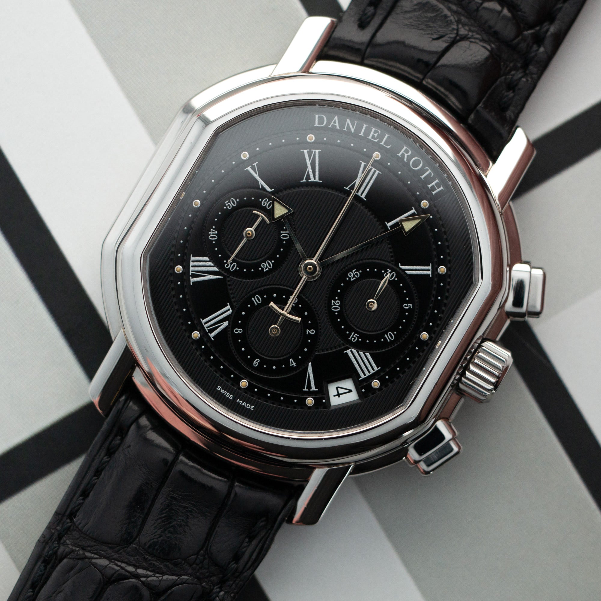 Daniel Roth - Daniel Roth Steel Automatic Chronograph Watch - The Keystone Watches