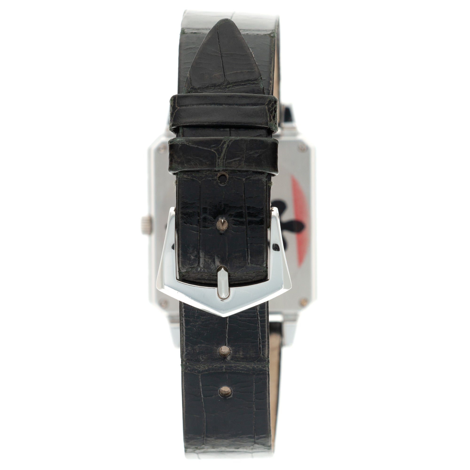 Patek Philippe - Patek Philippe Rectangular Platinum & Baguette Diamond Watch Ref. 5007 - The Keystone Watches