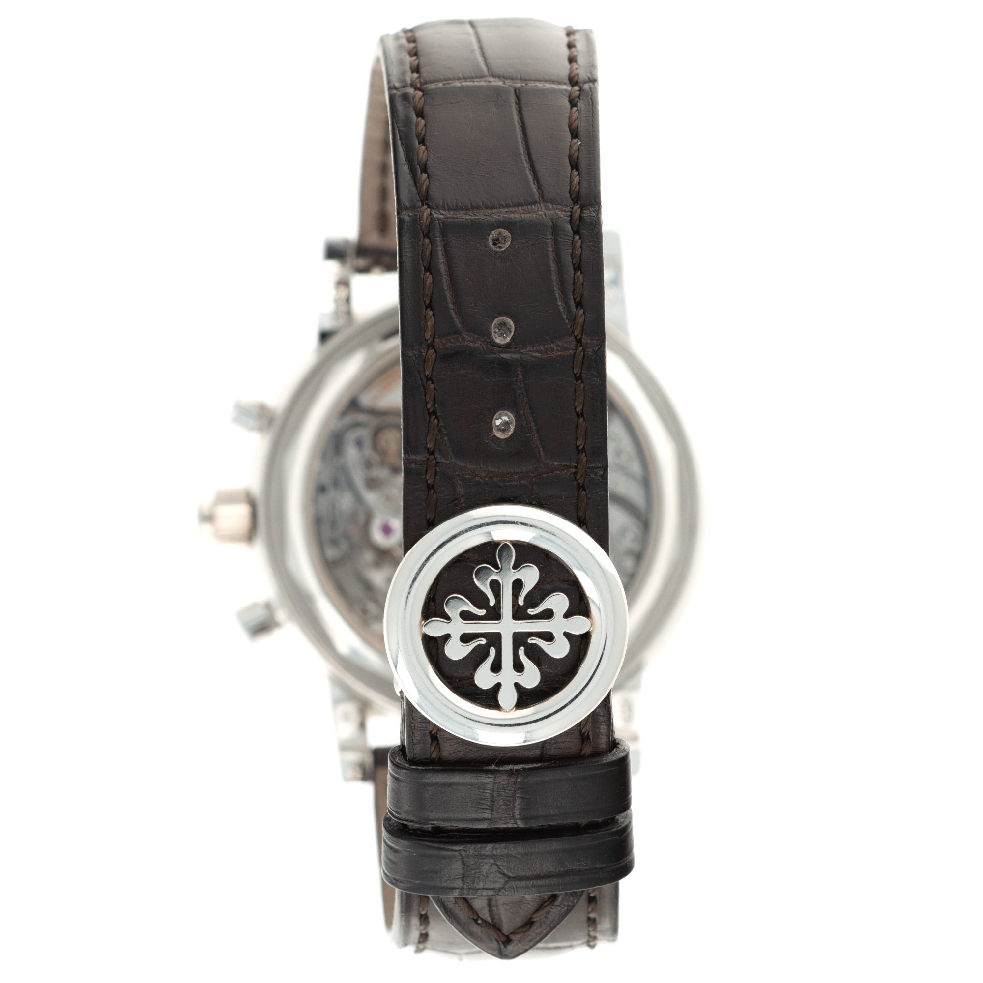 Patek Philippe - Patek Philippe Platinum Perpetual Split Seconds Chrono Watch Ref. 5204 - The Keystone Watches