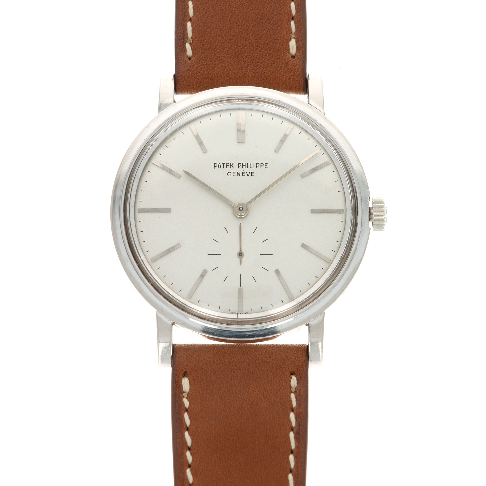 Patek Philippe - Patek Philippe White Gold Calatrava Watch Ref. 3429 - The Keystone Watches