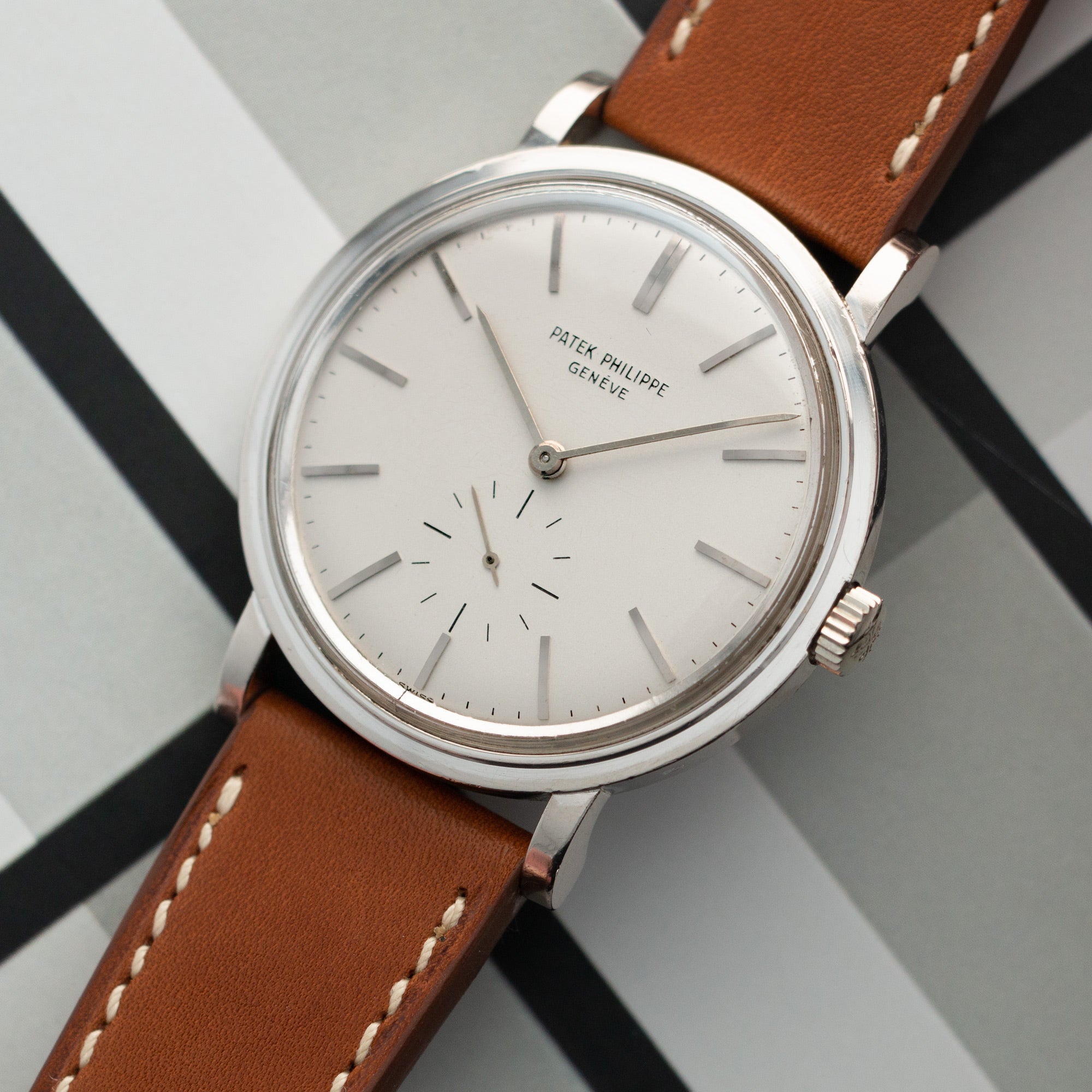 Patek Philippe - Patek Philippe White Gold Calatrava Watch Ref. 3429 - The Keystone Watches