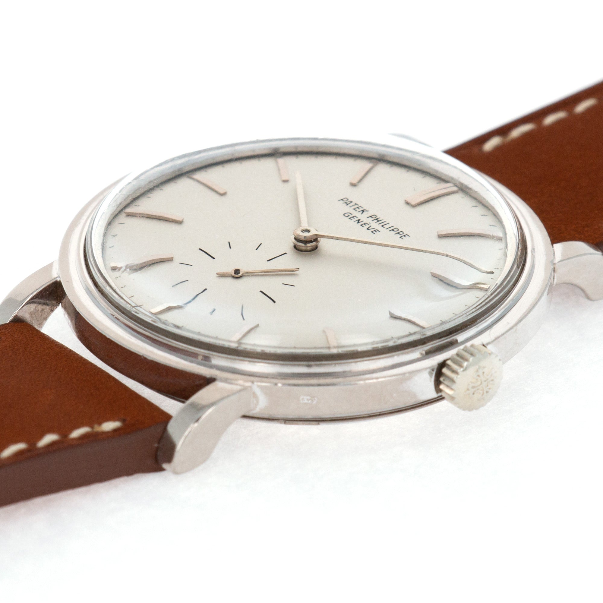 Patek Philippe - Patek Philippe White Gold Calatrava Watch Ref. 3429 - The Keystone Watches