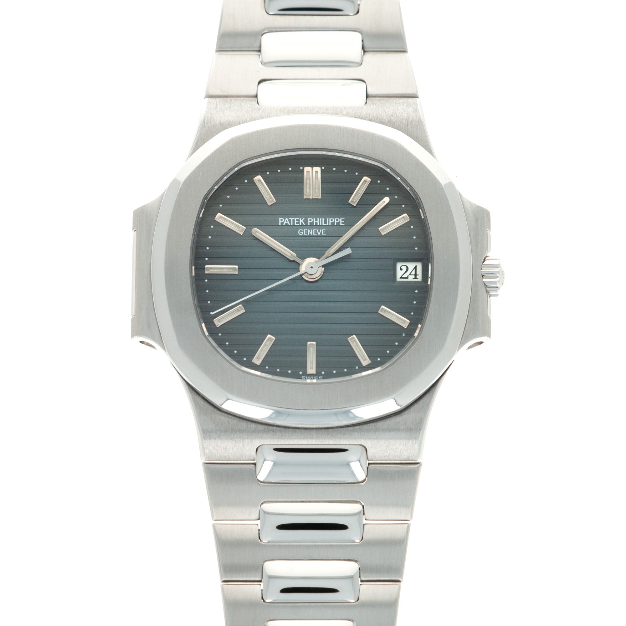 Patek Philippe - Patek Philippe Nautilus, Ref. 3800 with Original Paper and Hangtag - The Keystone Watches