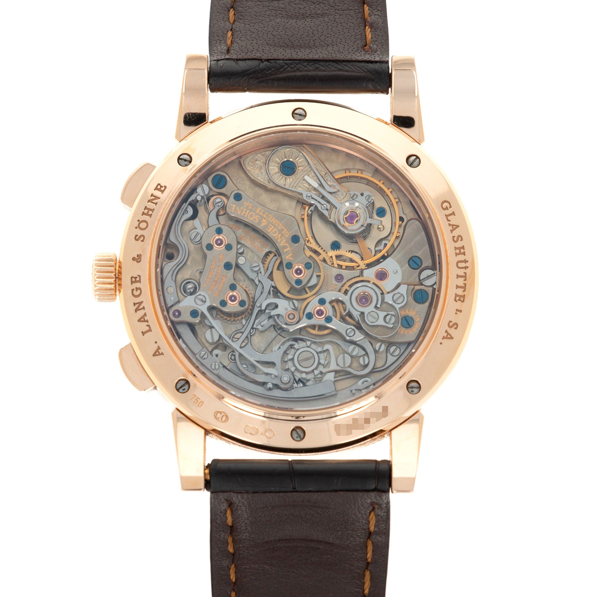 A. Lange & Sohne - A. Lange & Sohne Rose Gold 1815 Flyback Chronograph Watch - The Keystone Watches