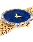 Piaget - Piaget Yellow Gold Lapis Diamond Watch, 1970s - The Keystone Watches