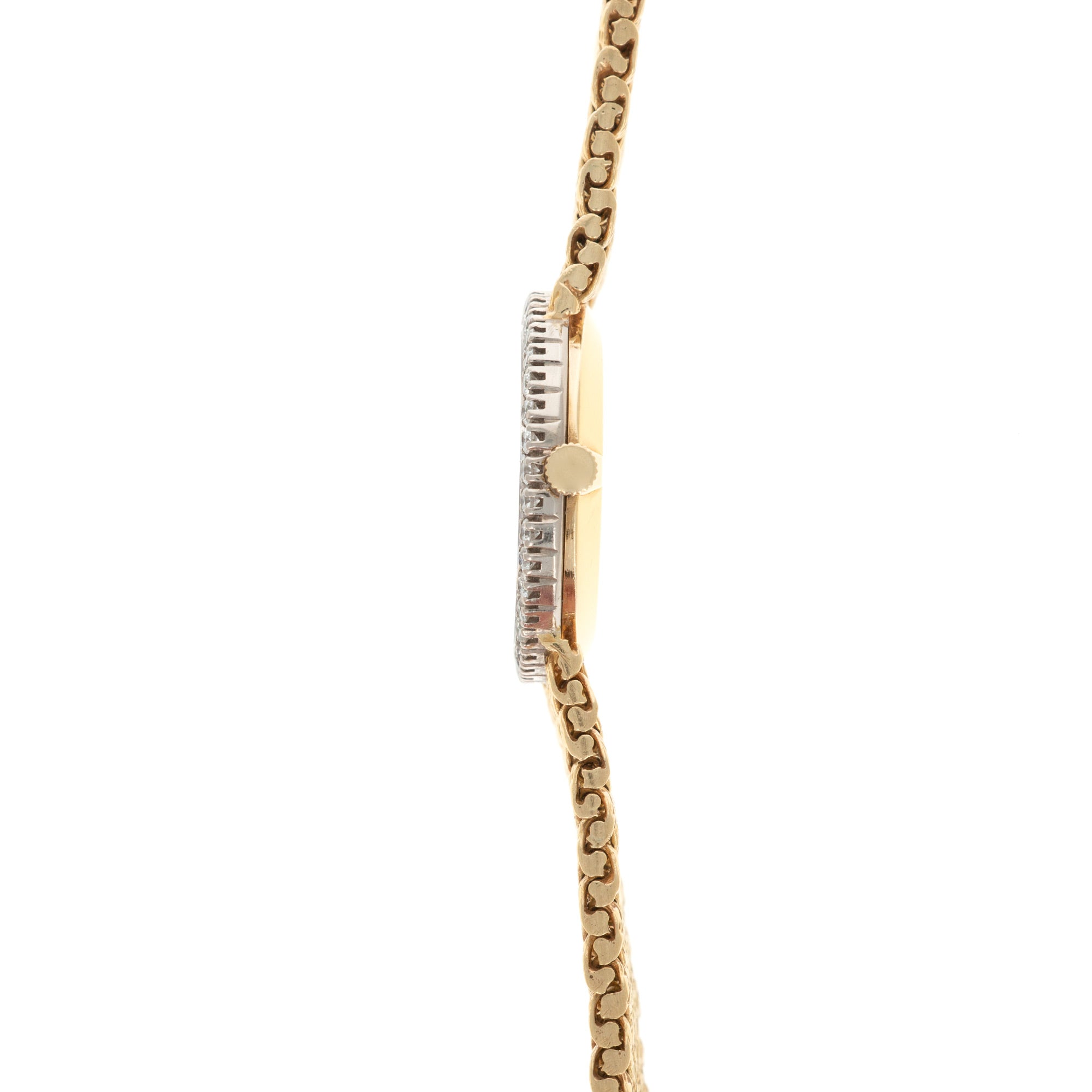 Piaget - Piaget Yellow Gold Lapis Diamond Watch, 1970s - The Keystone Watches