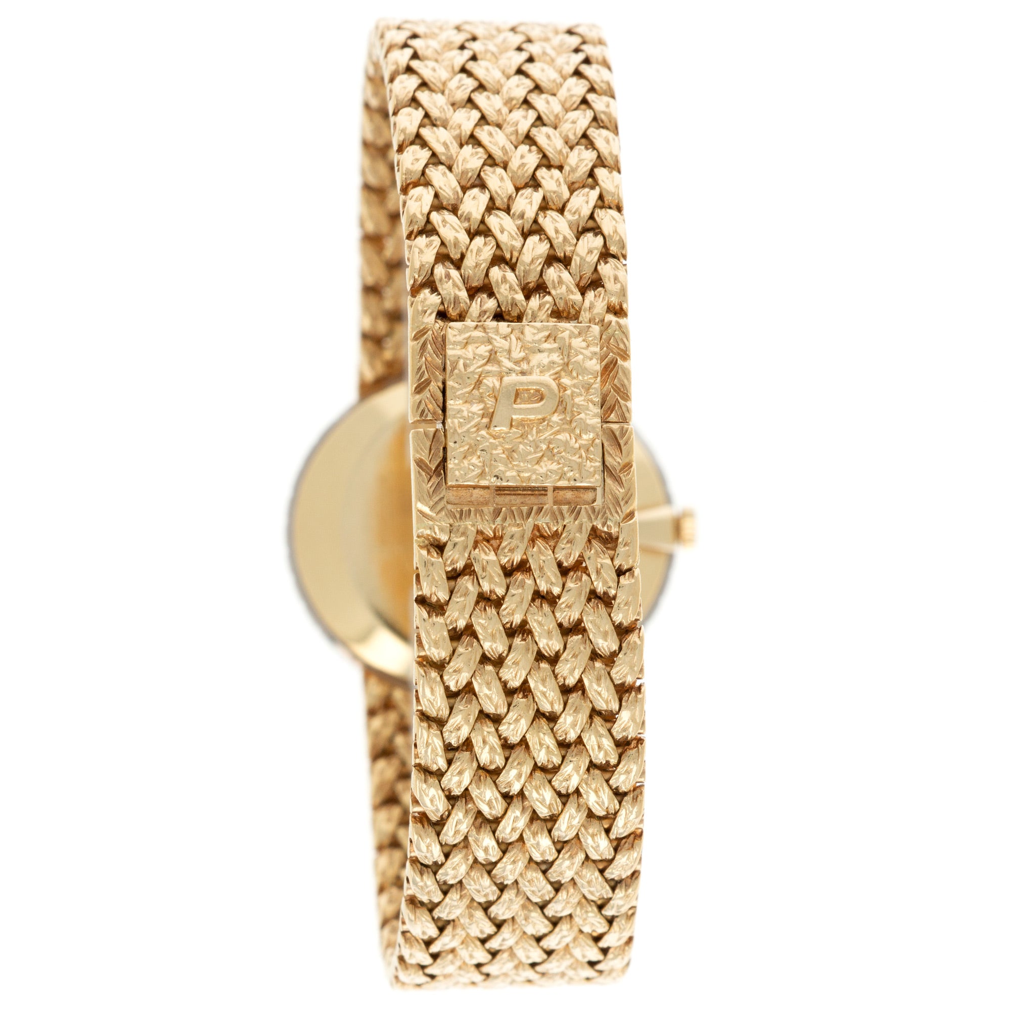 Piaget - Piaget Yellow Gold Lapis Diamond Watch, 1970s - The Keystone Watches