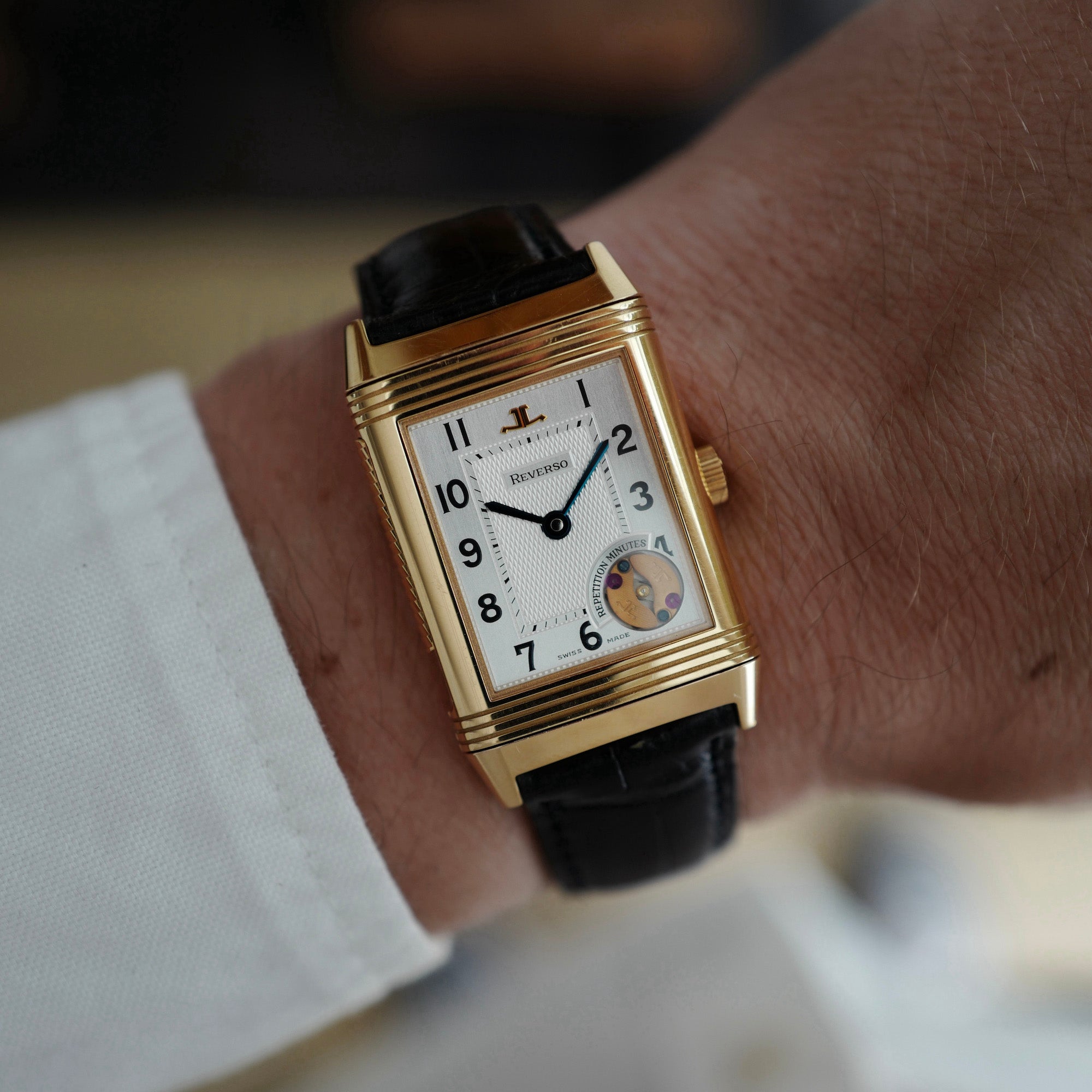 Jaeger LeCoultre Reverso 270.2.73 18k RG The Keystone Watches