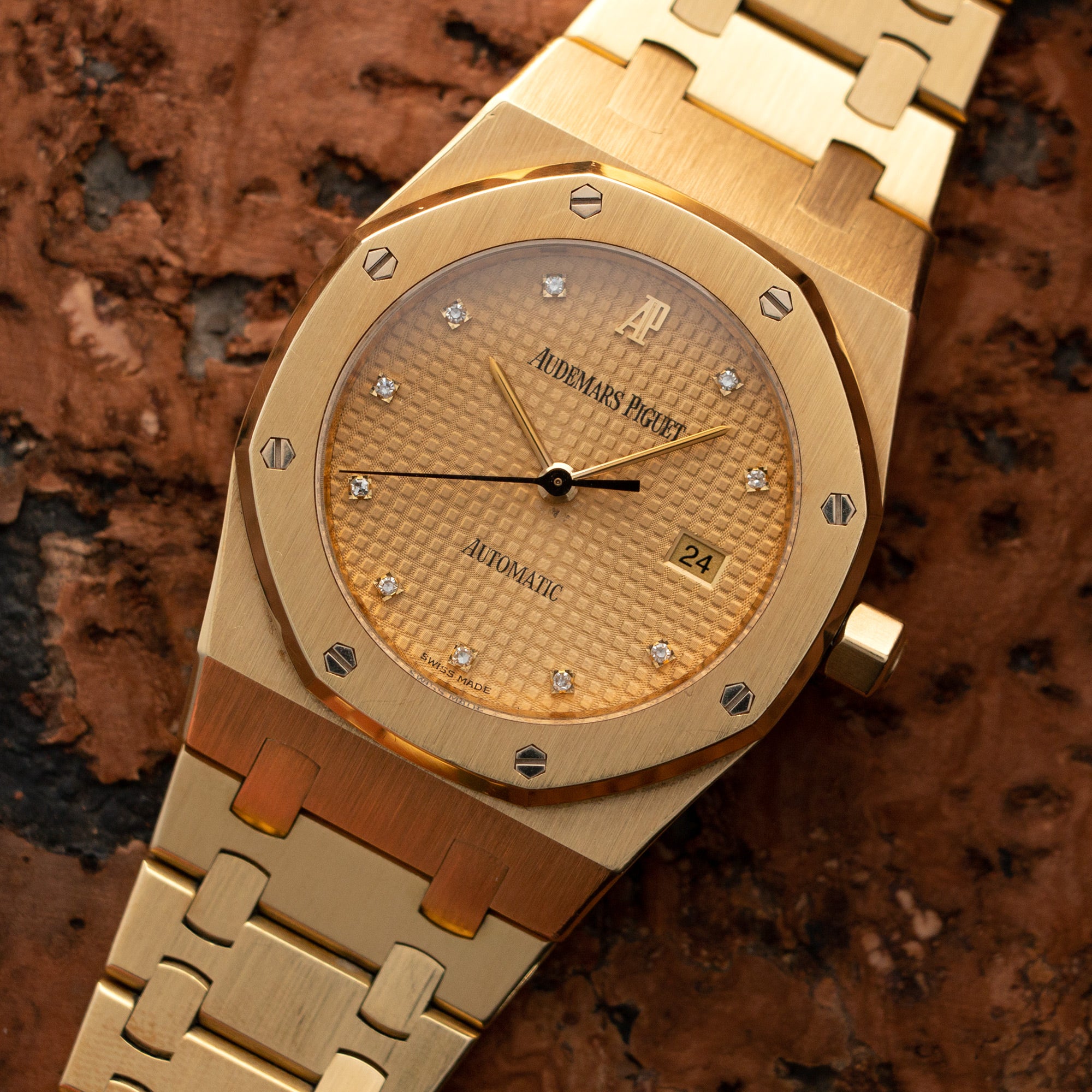 Audemars Piguet - Audemars Piguet Yellow Gold Royal Oak Watch - The Keystone Watches