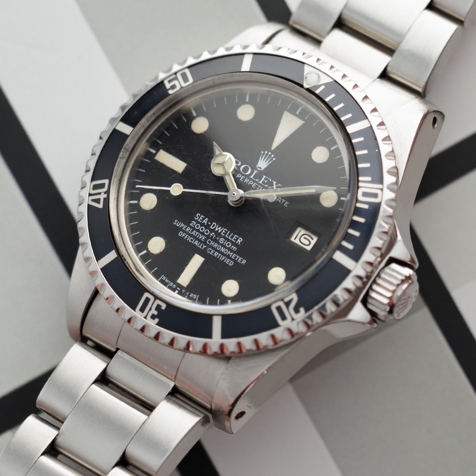 Rolex - Rolex Steel Sea-Dweller Ref. 1665 Great White with Mk 1 Dial - The Keystone Watches