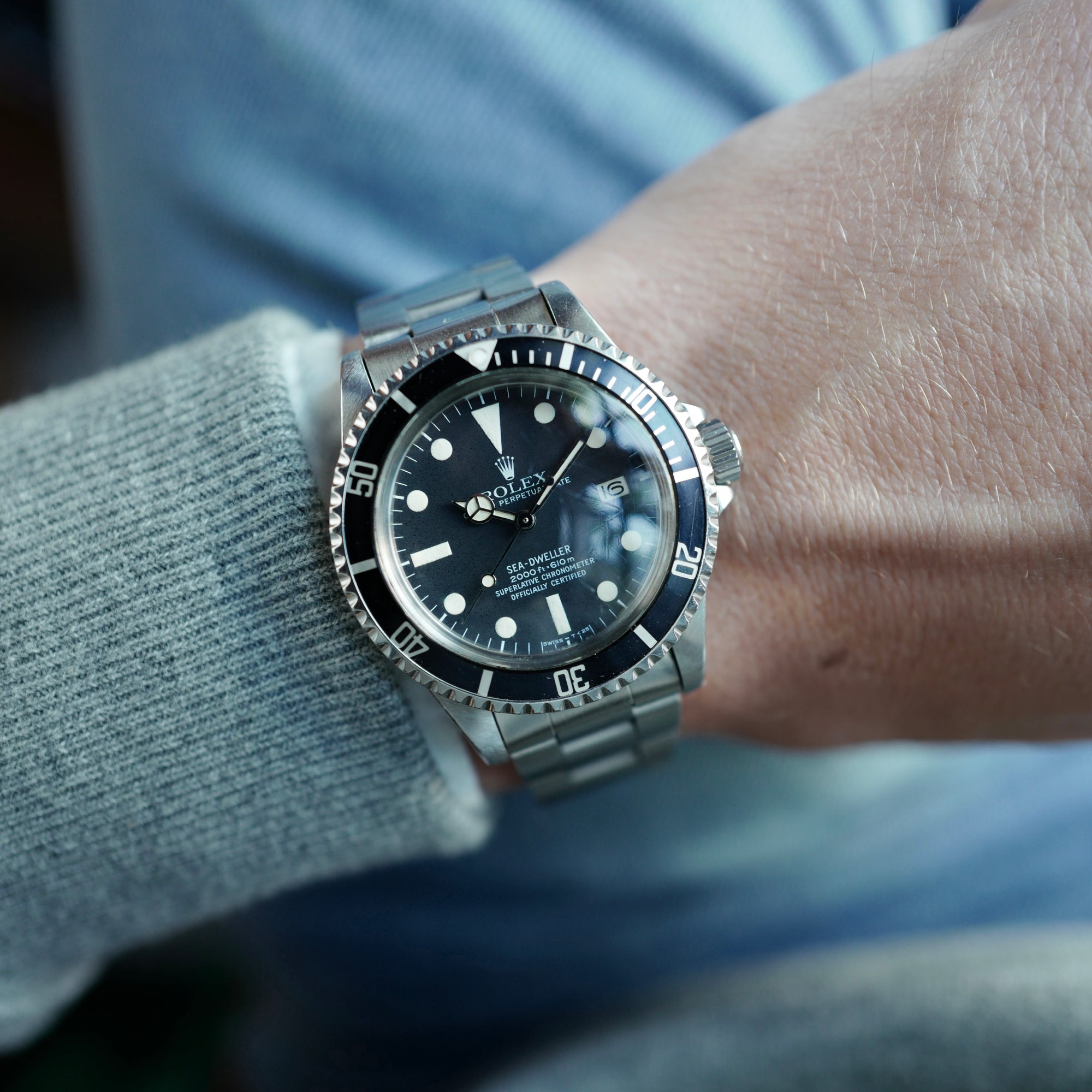 Rolex - Rolex Steel Sea-Dweller Ref. 1665 Great White with Mk 1 Dial - The Keystone Watches
